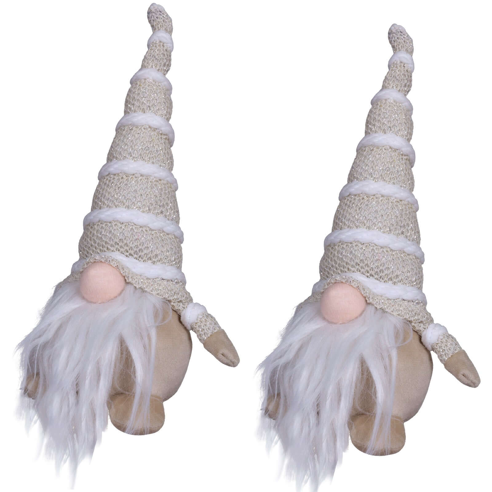 Wichtel 15cm(24cm) sitzend, 2 Stück