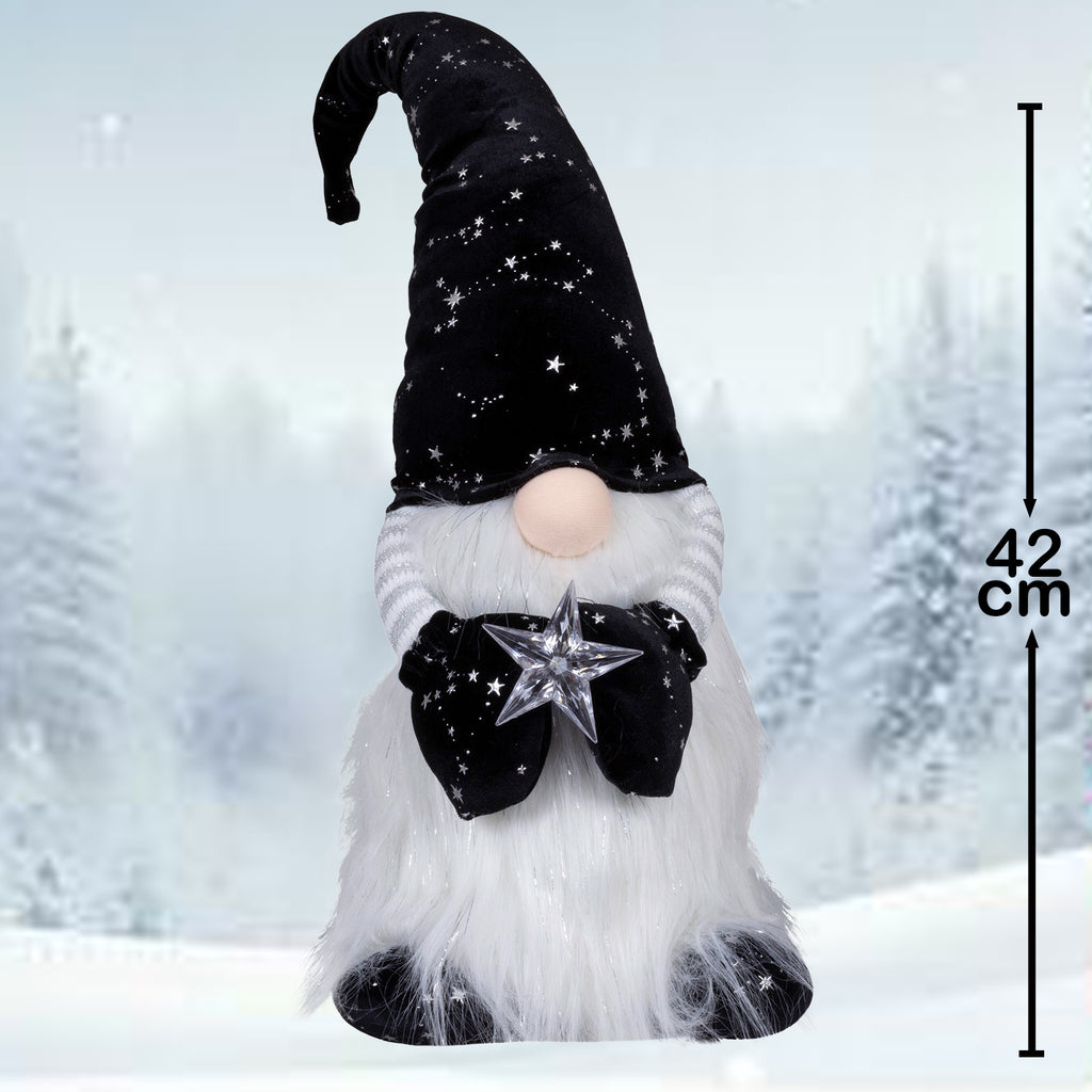 Wichtel mit LED 42cm (64cm)