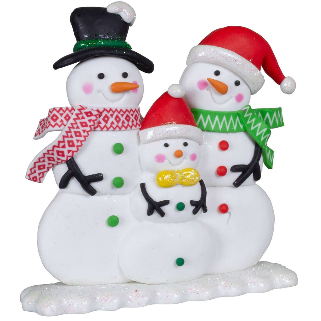 Schneemann Familie 14cm