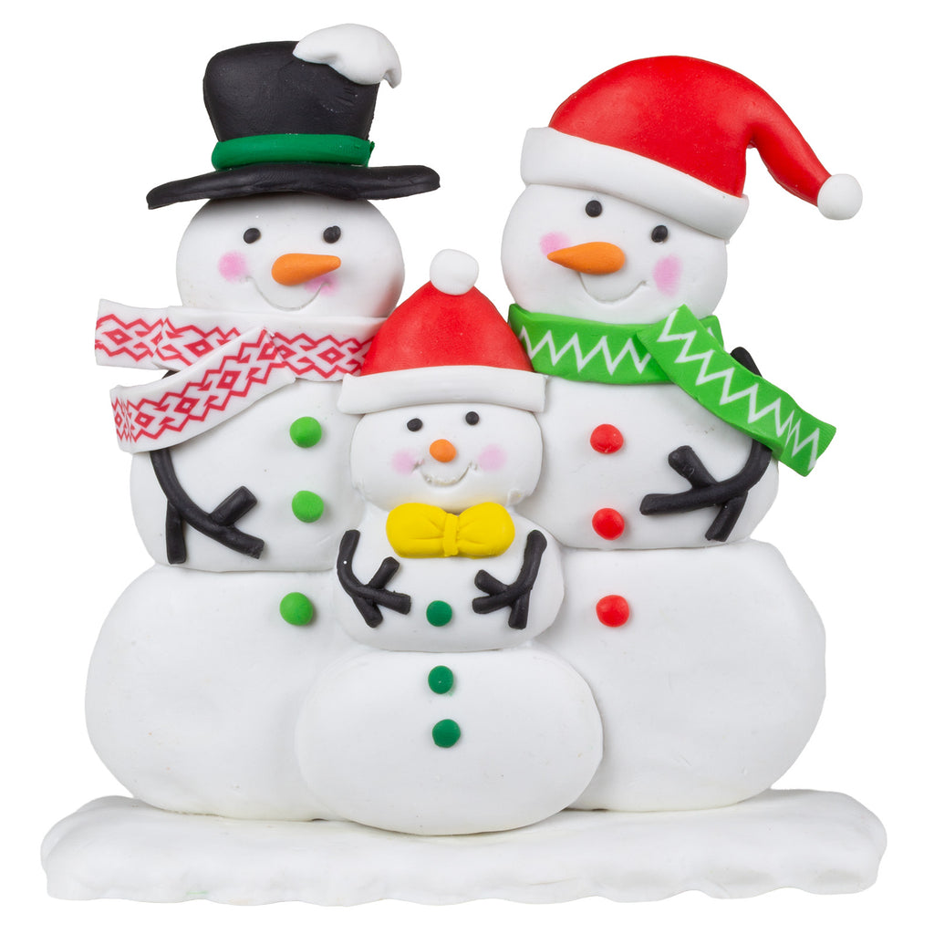 Schneemann Familie 14cm