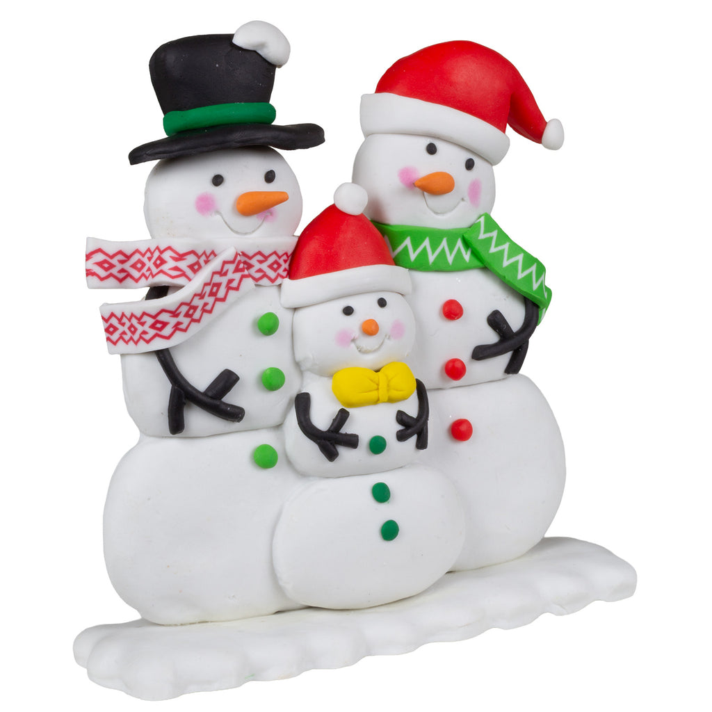 Schneemann Familie 14cm