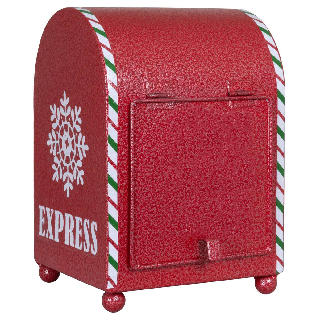 Weihnachtlicher Deko Briefkasten 19cm aus Metall