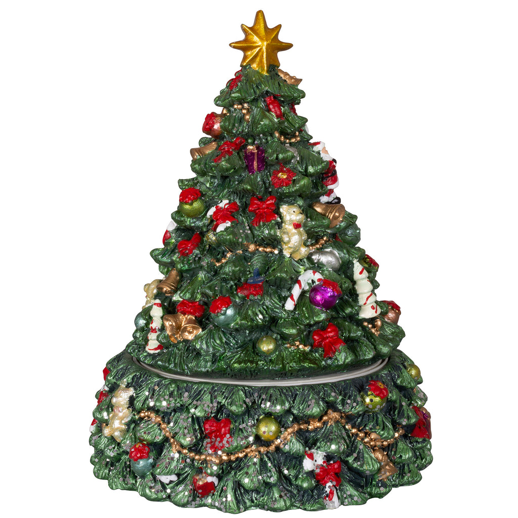 Spieluhr Weihnachtsbaum 15cm