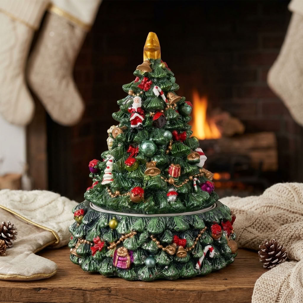Musical Christmas Tree 15cm
