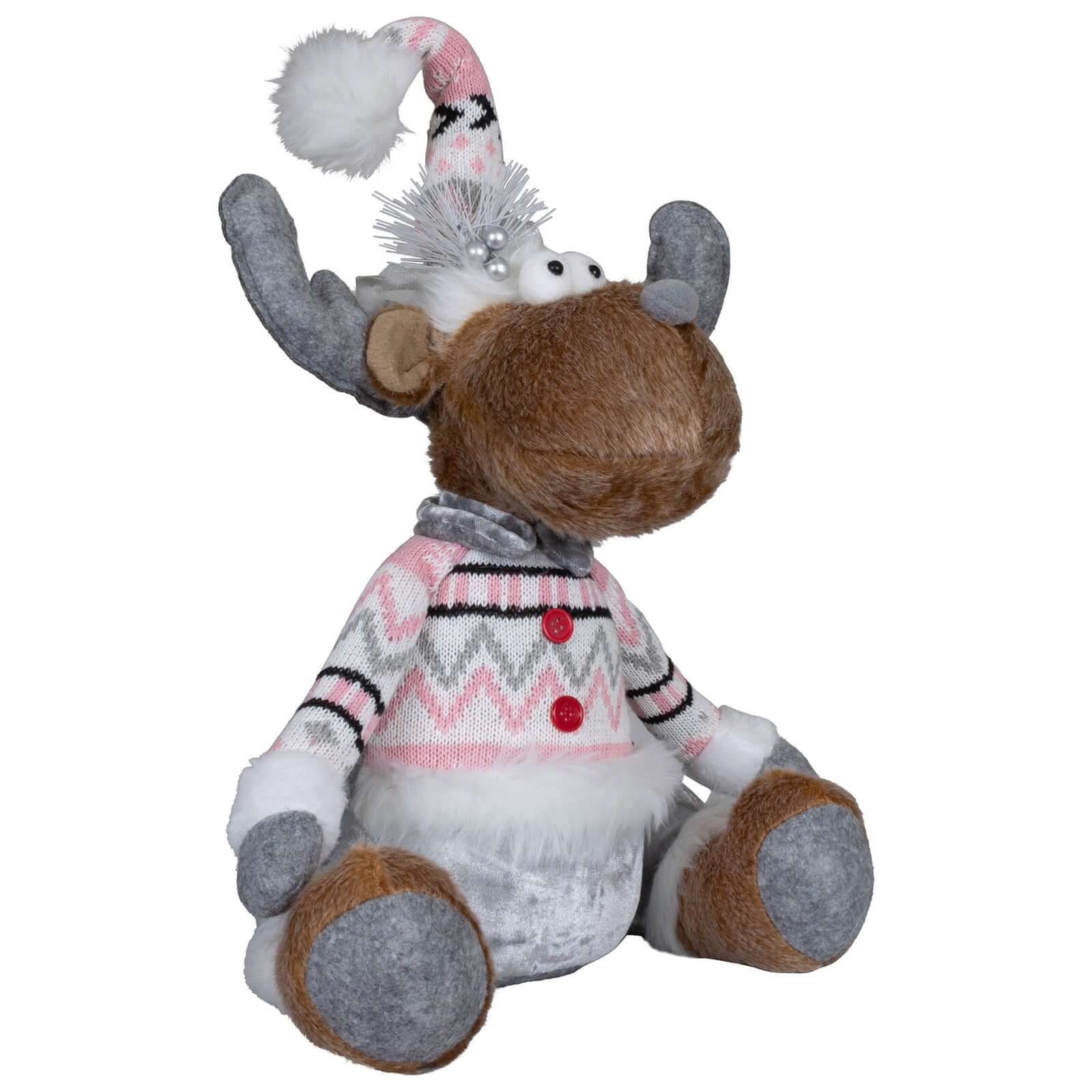 Elch 37cm (47cm) sitzend, 2 Stück