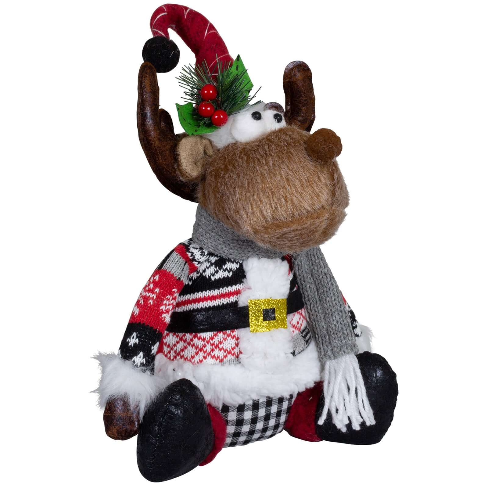 Elch 29cm (37cm) sitzend, 2 Stück