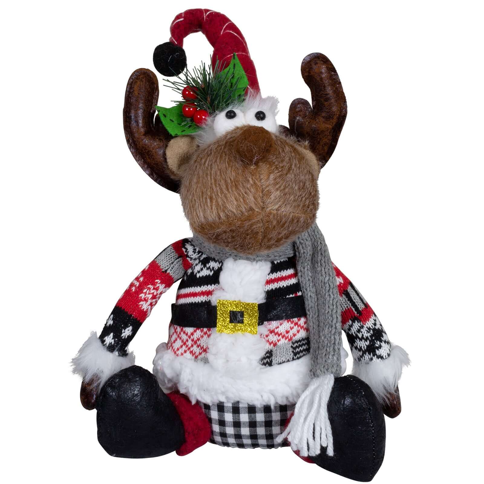 Elch 29cm (37cm) sitzend, 2 Stück