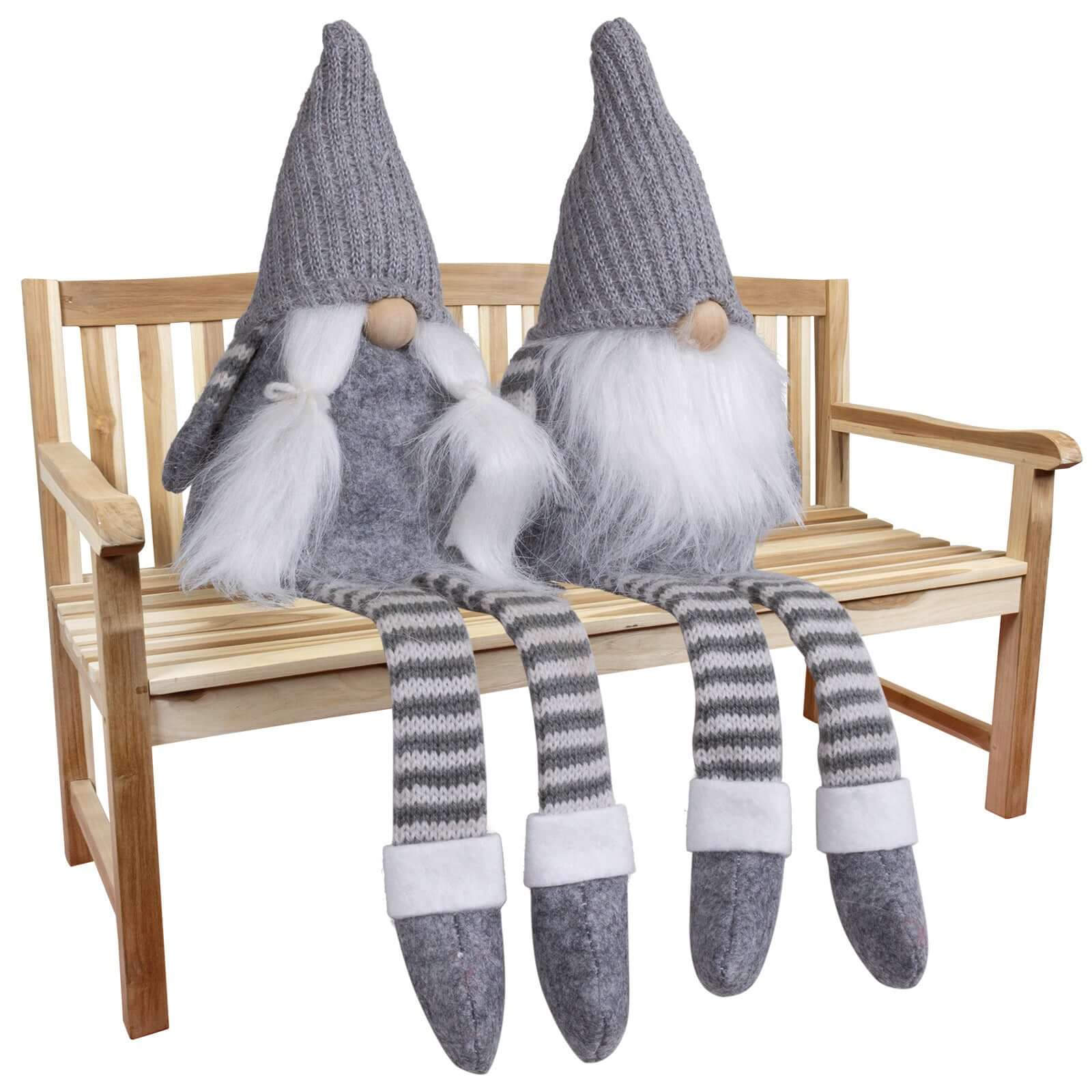 Wichtel 13cm (37cm) Kantenhocker, 2 Stück