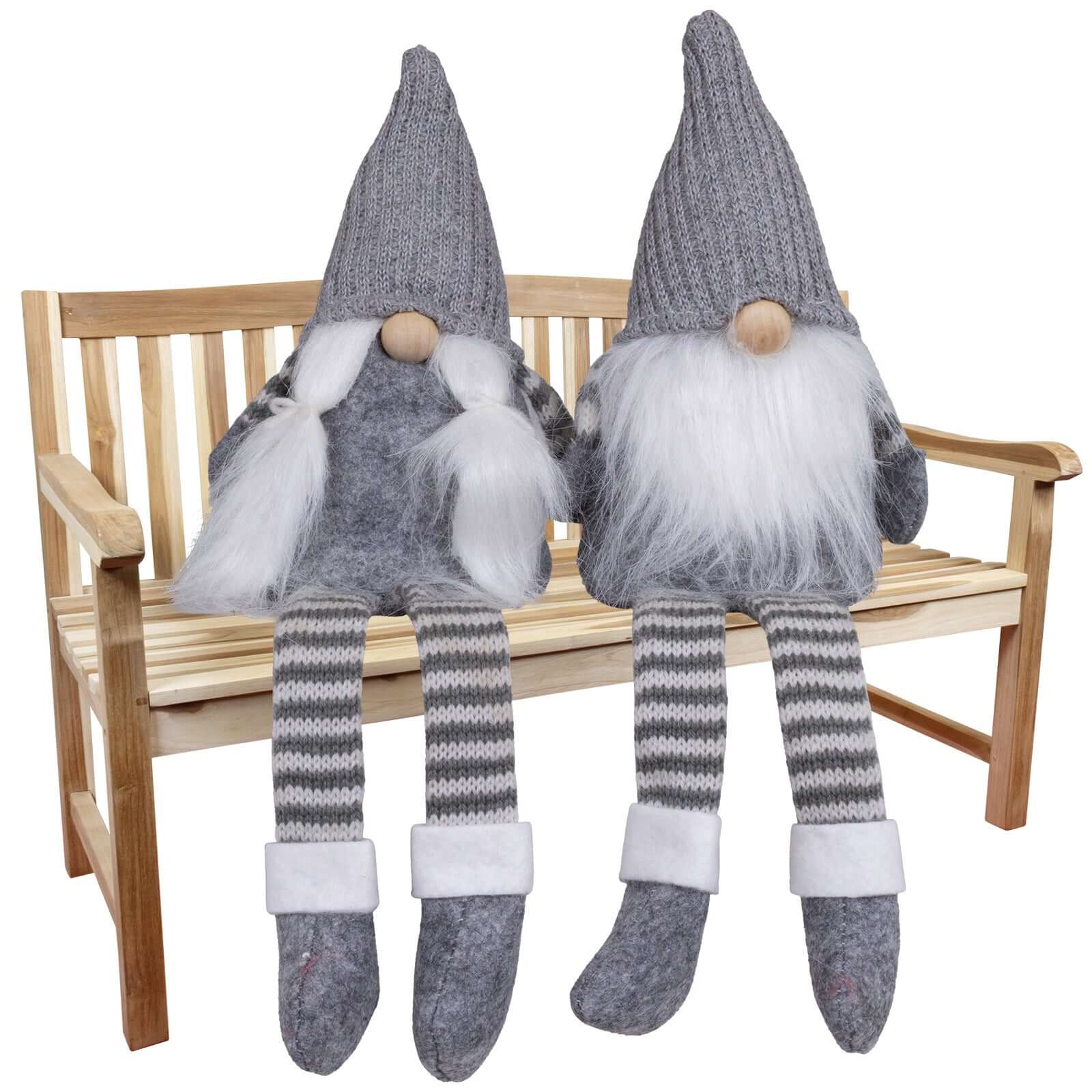 Wichtel 13cm (37cm) Kantenhocker, 2 Stück