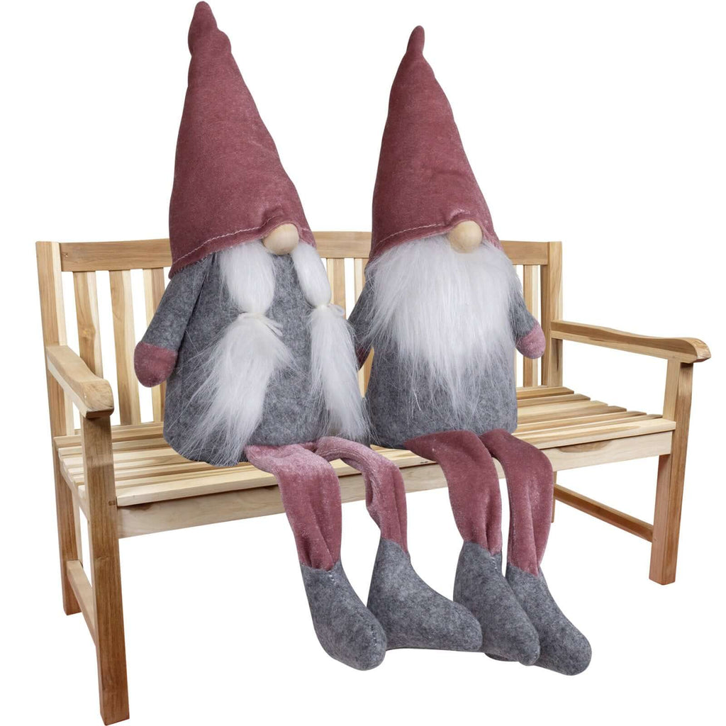 Wichtel 18cm (43cm) Kantenhocker, 2 Stück