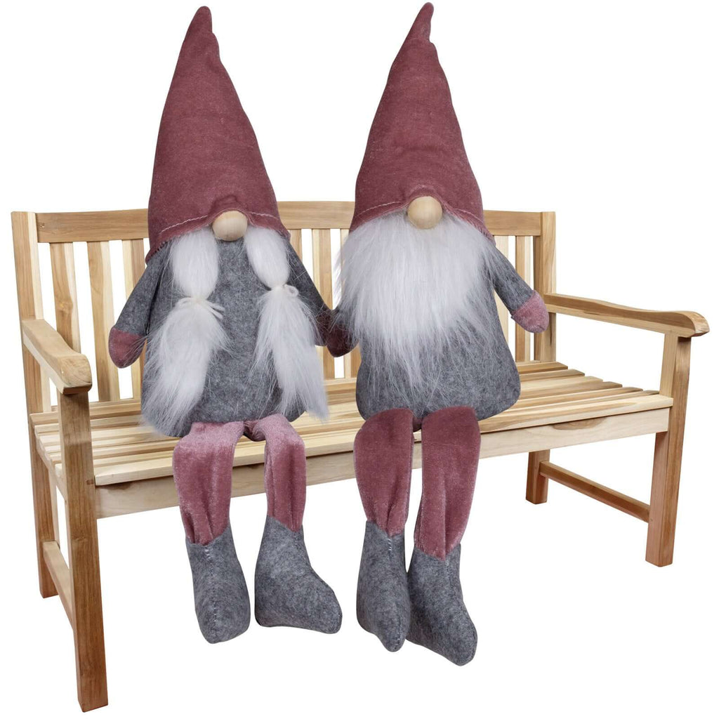 Wichtel 18cm (43cm) Kantenhocker, 2 Stück