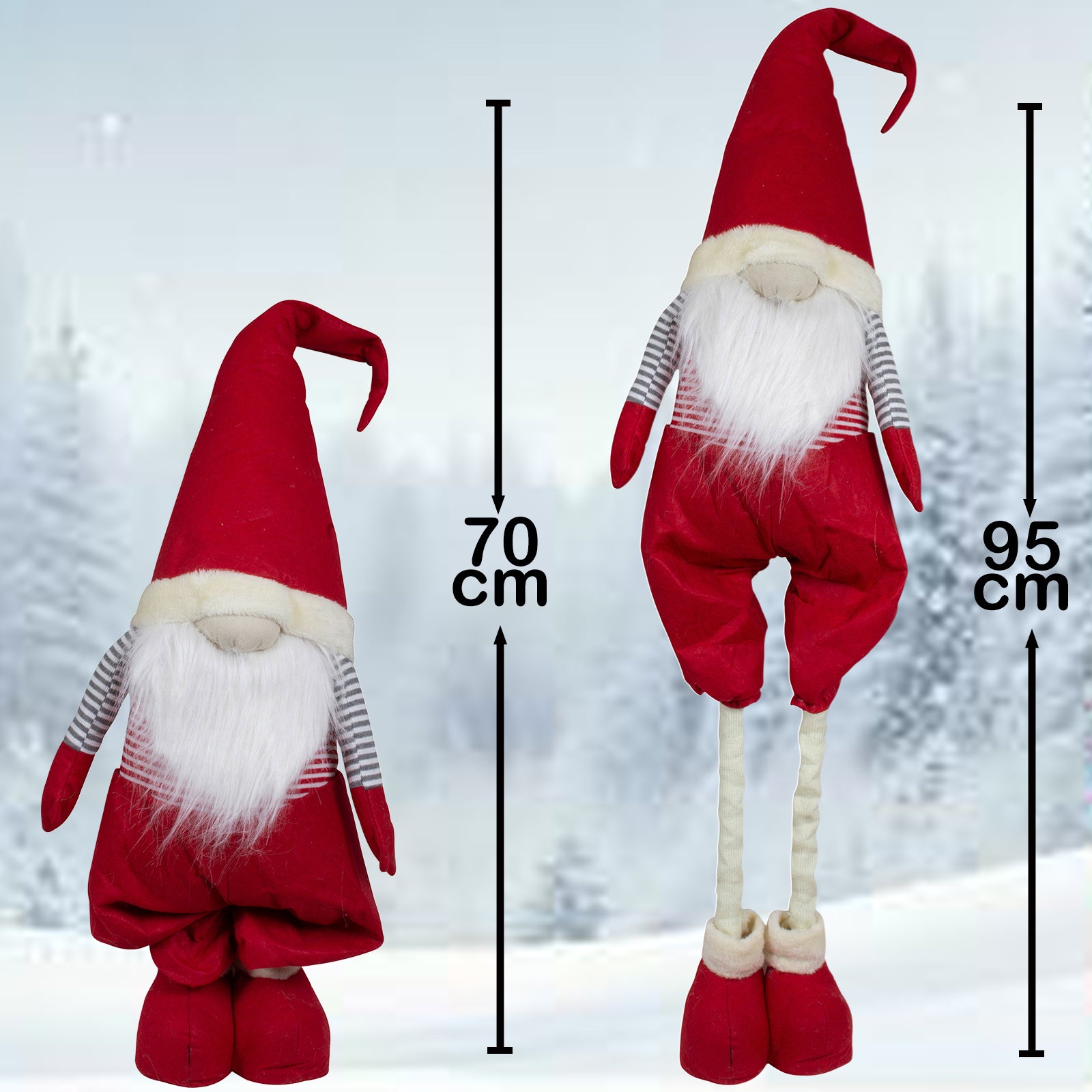 Wichtel ausziehbar 70-100cm (95-125cm), 2 Stück