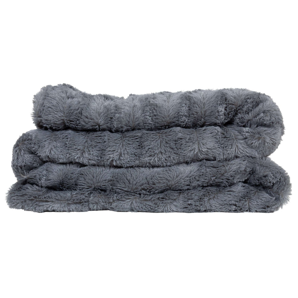 Kuscheldecke Kaninchen-Felloptik 200x150cm extra weich