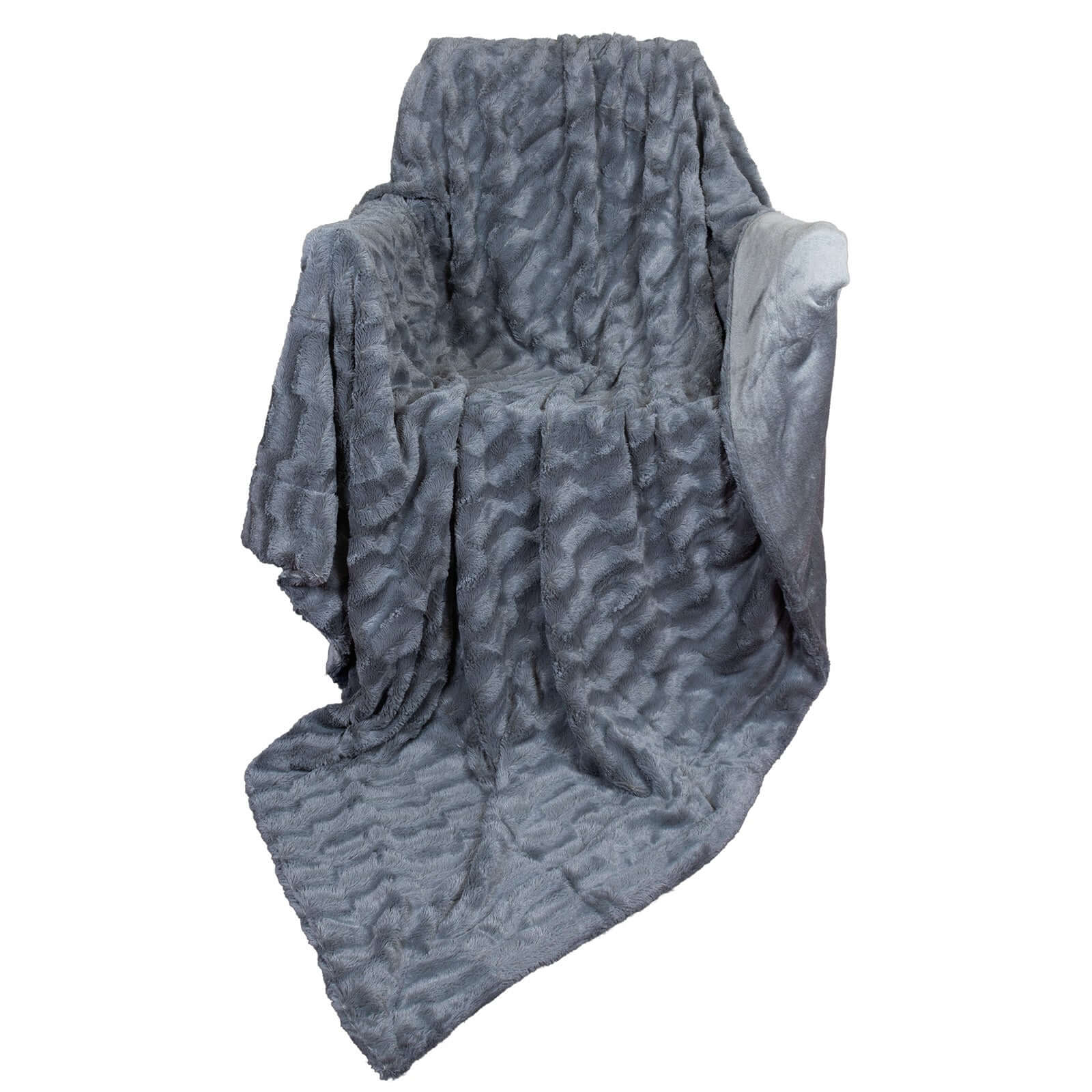 Kuscheldecke Kaninchen-Felloptik 200x150cm extra weich