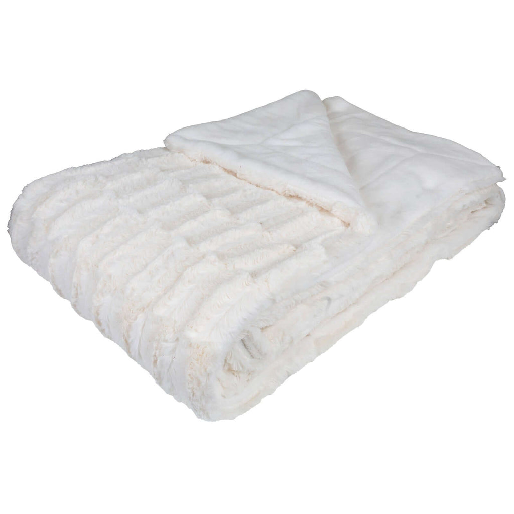 Kuscheldecke Kaninchen-Felloptik 200x150cm extra weich