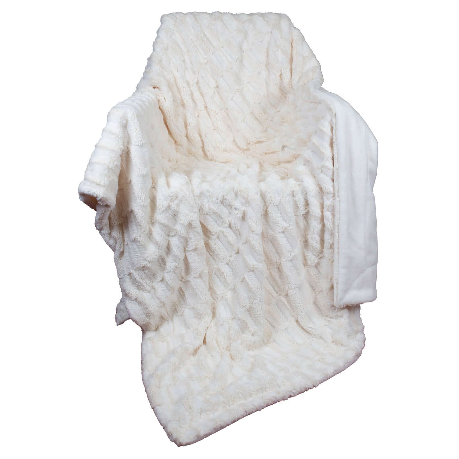 Kuscheldecke Kaninchen-Felloptik 200x150cm extra weich