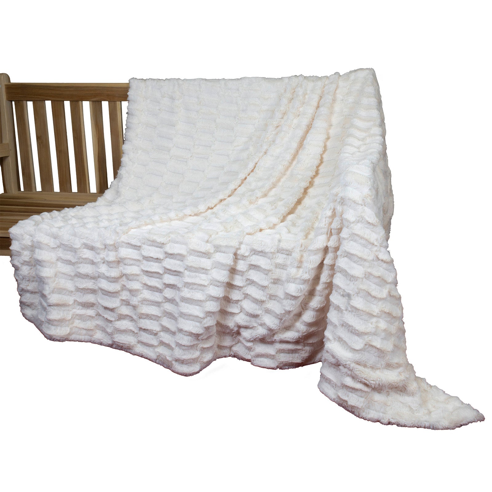 Kuscheldecke Kaninchen-Felloptik 200x150cm extra weich