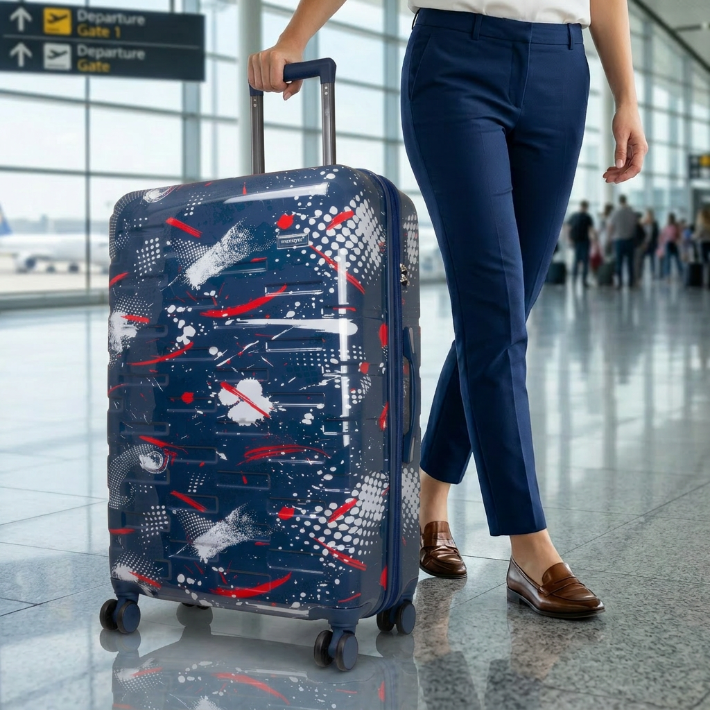 Großer Hartschalen-Motivkoffer Pescara - Größe L
