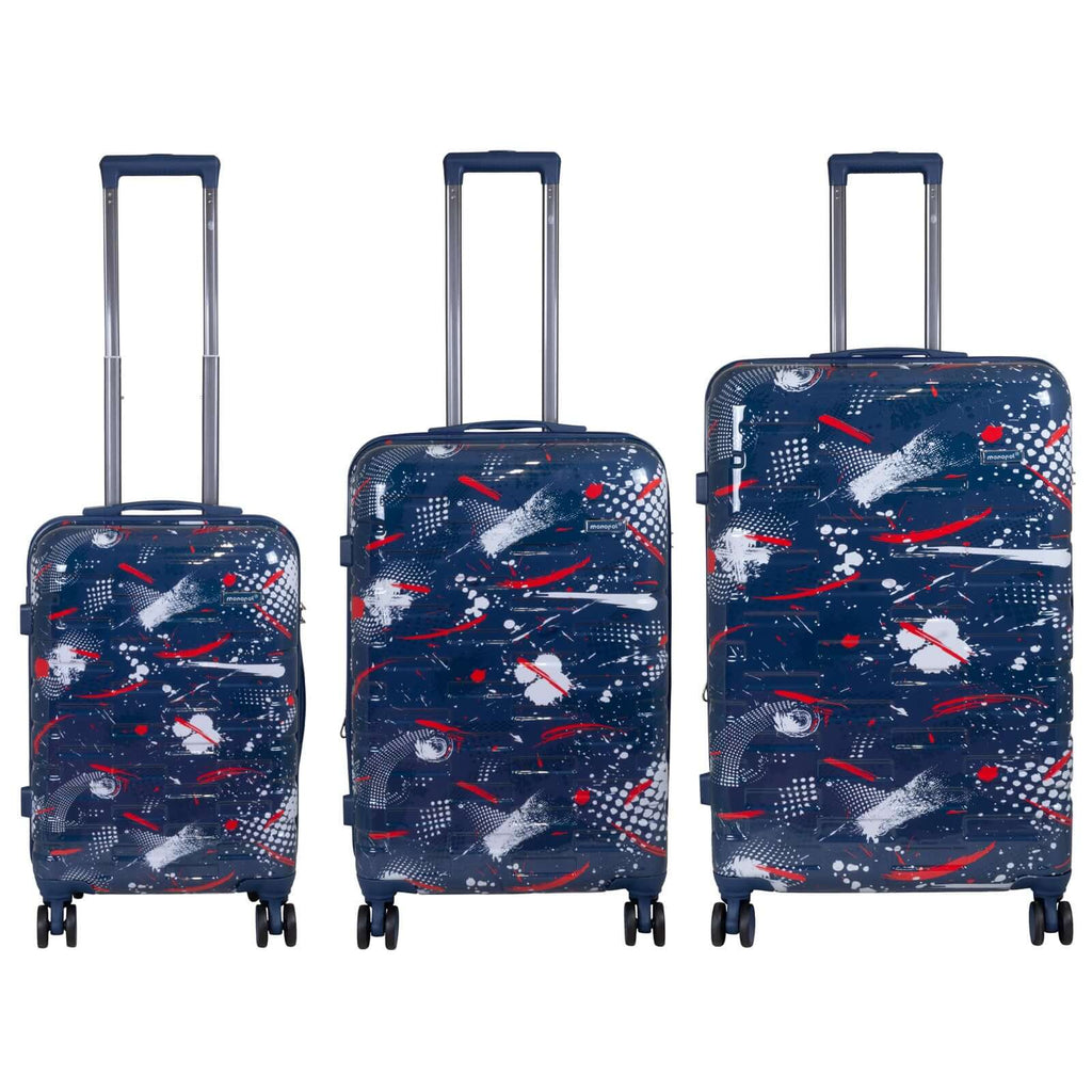 Polycarbonat Kofferset 3tlg Pescara