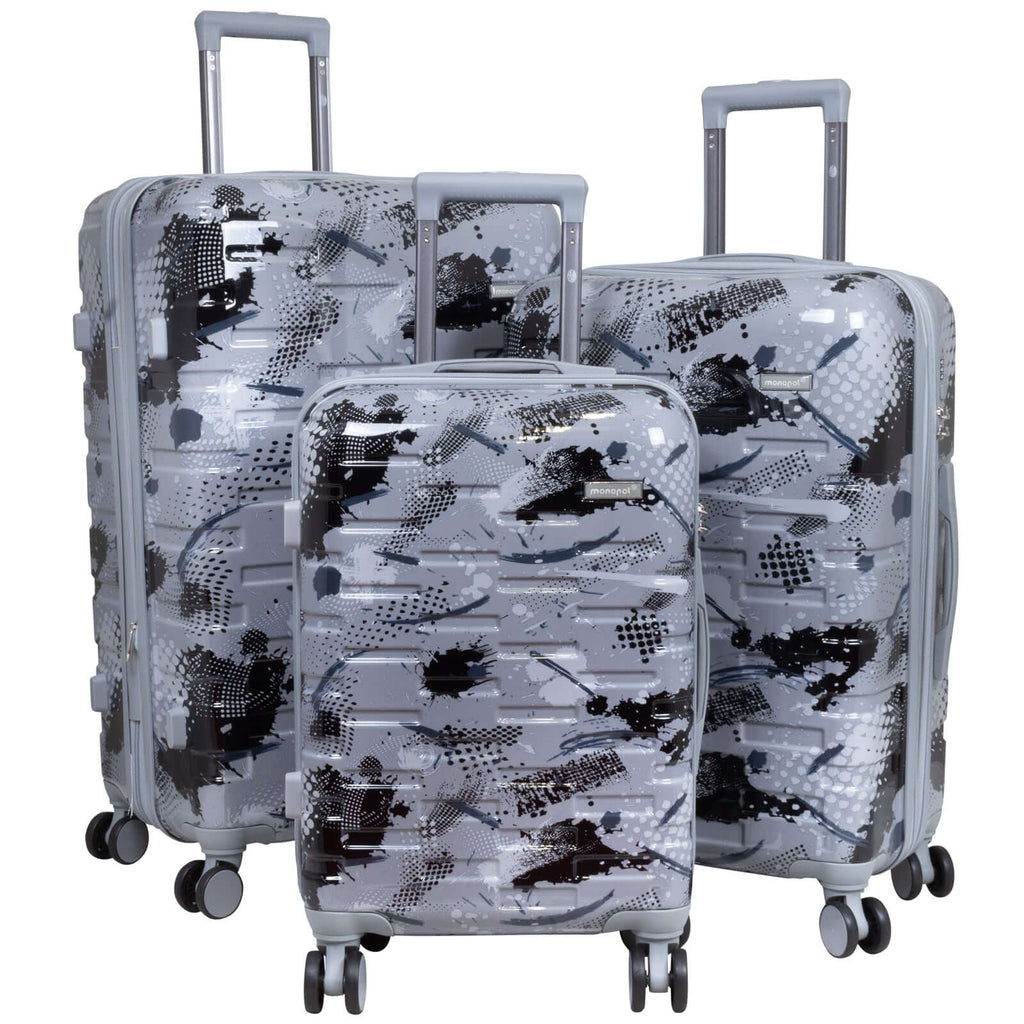 Polycarbonat Kofferset 3tlg Pescara