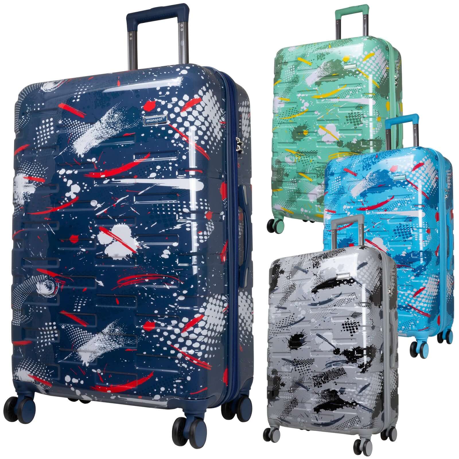 Polycarbonat großer Reisekoffer Pescara - Größe L