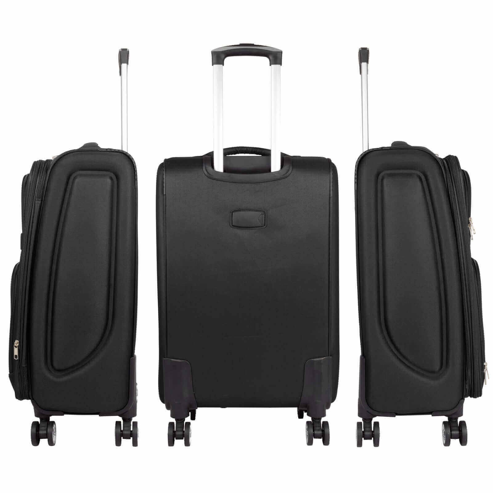 Nylon Kofferset 3tlg Cadiz