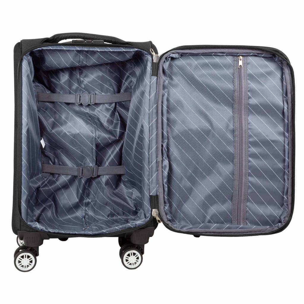 Nylon Kofferset 3tlg Cadiz