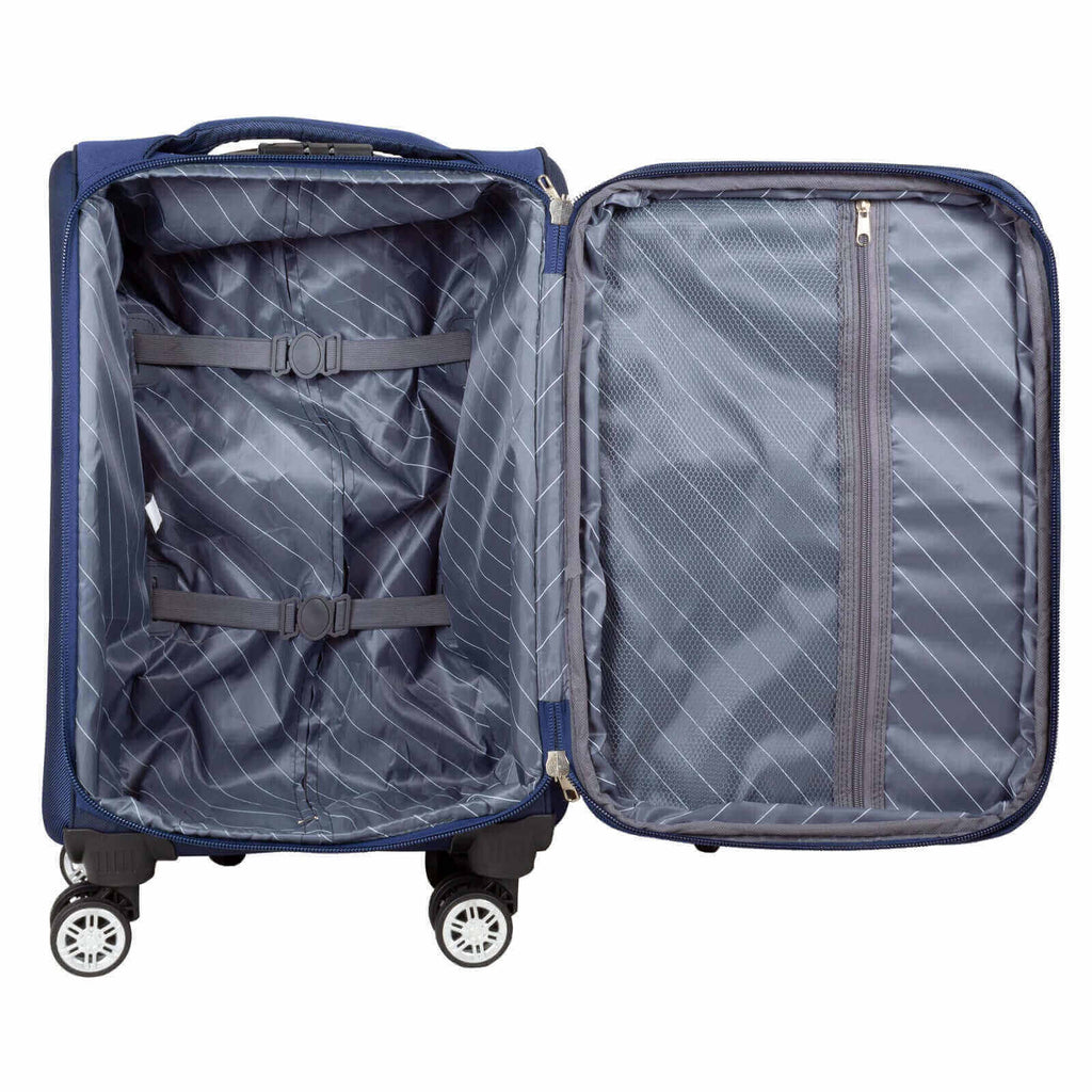 Nylon Kofferset 3tlg Cadiz