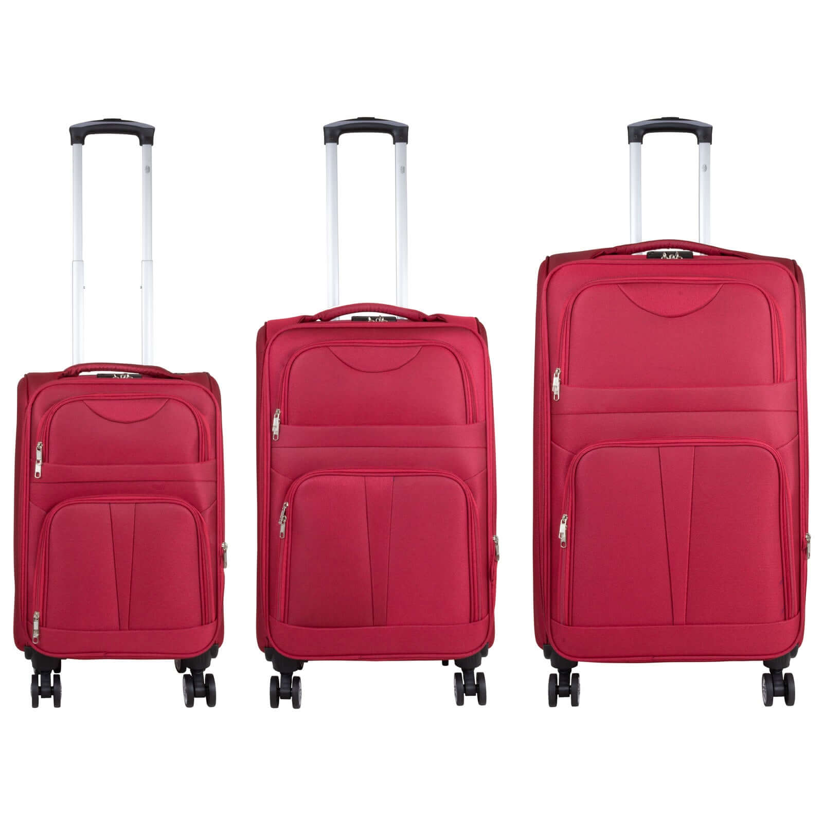 Nylon Kofferset 3tlg Cadiz