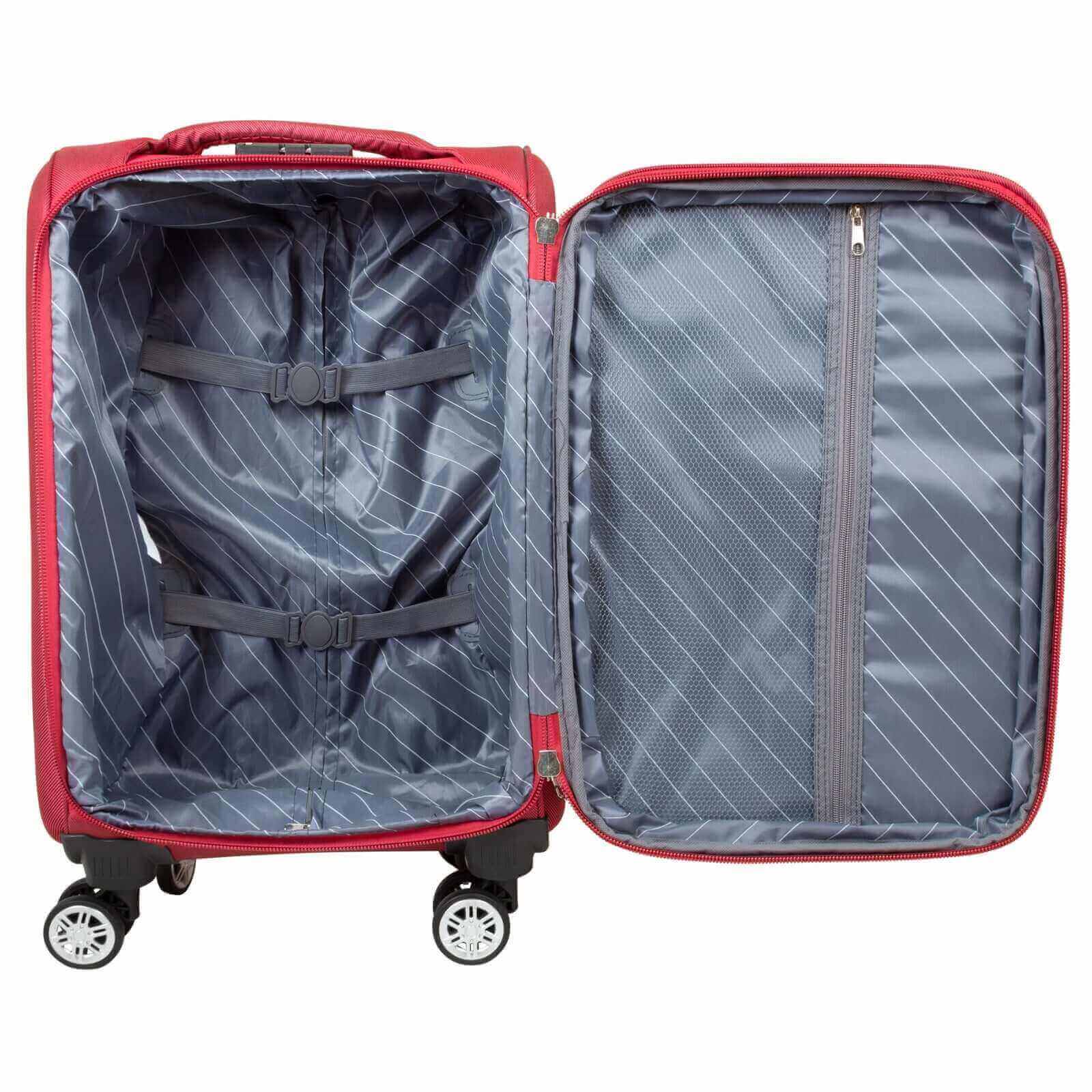 Nylon Kofferset 3tlg Cadiz