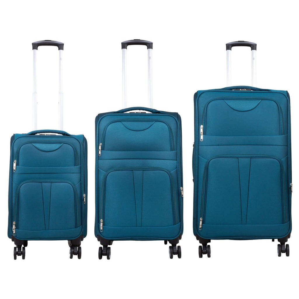 Nylon Kofferset 3tlg Cadiz