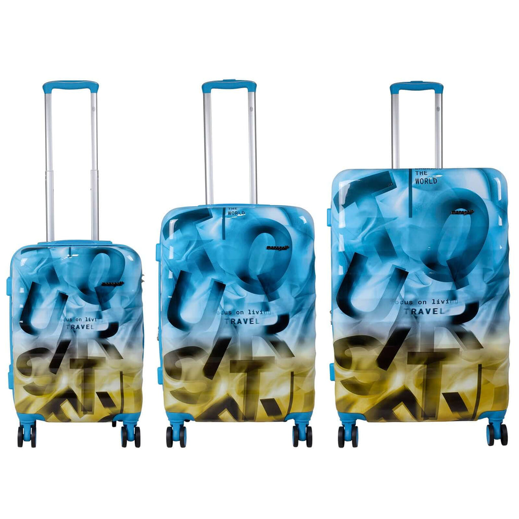 Polycarbonat Kofferset 3tlg Verona