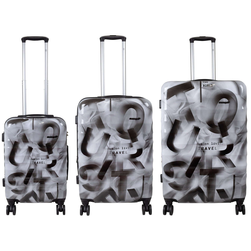 Polycarbonat Kofferset 3tlg Verona