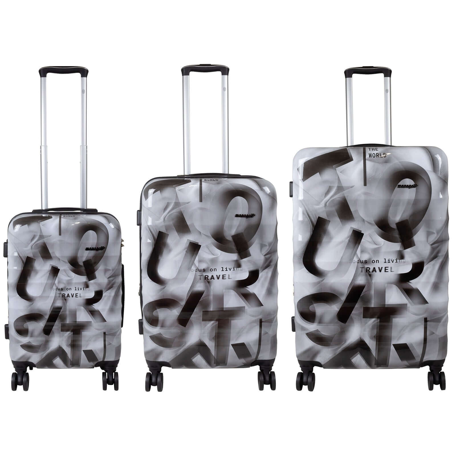 Polycarbonat Kofferset 3tlg Verona