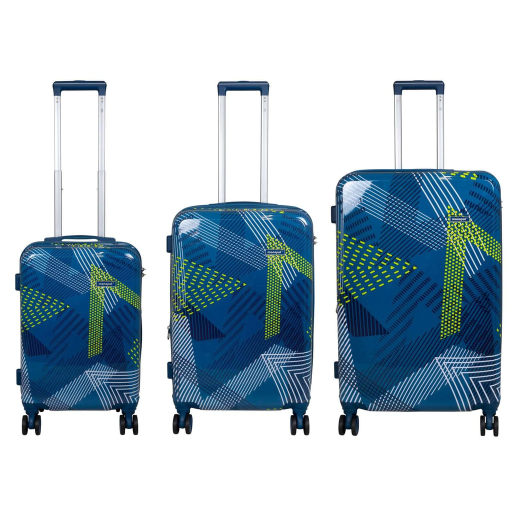 Polycarbonat Kofferset 3tlg Ravenna