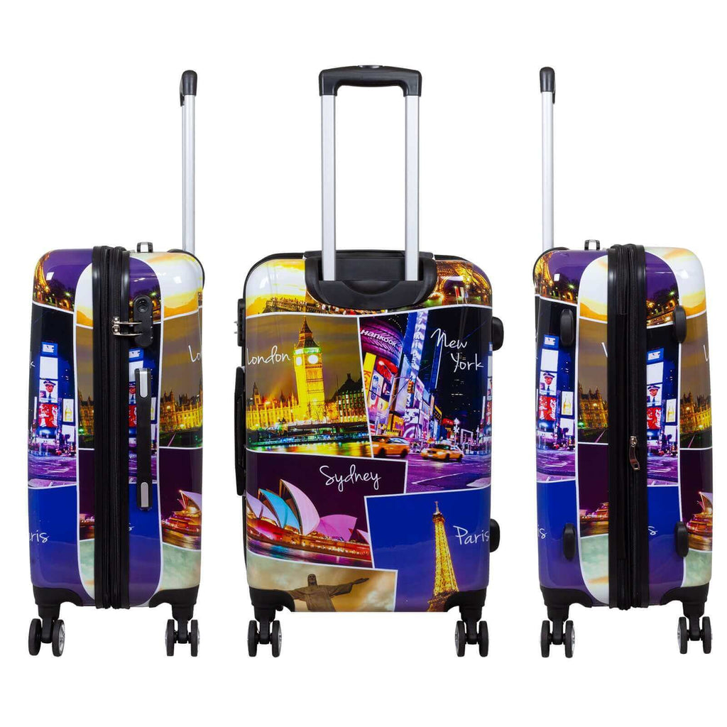 Motivkoffer und Kofferset 3tlg Janeiro