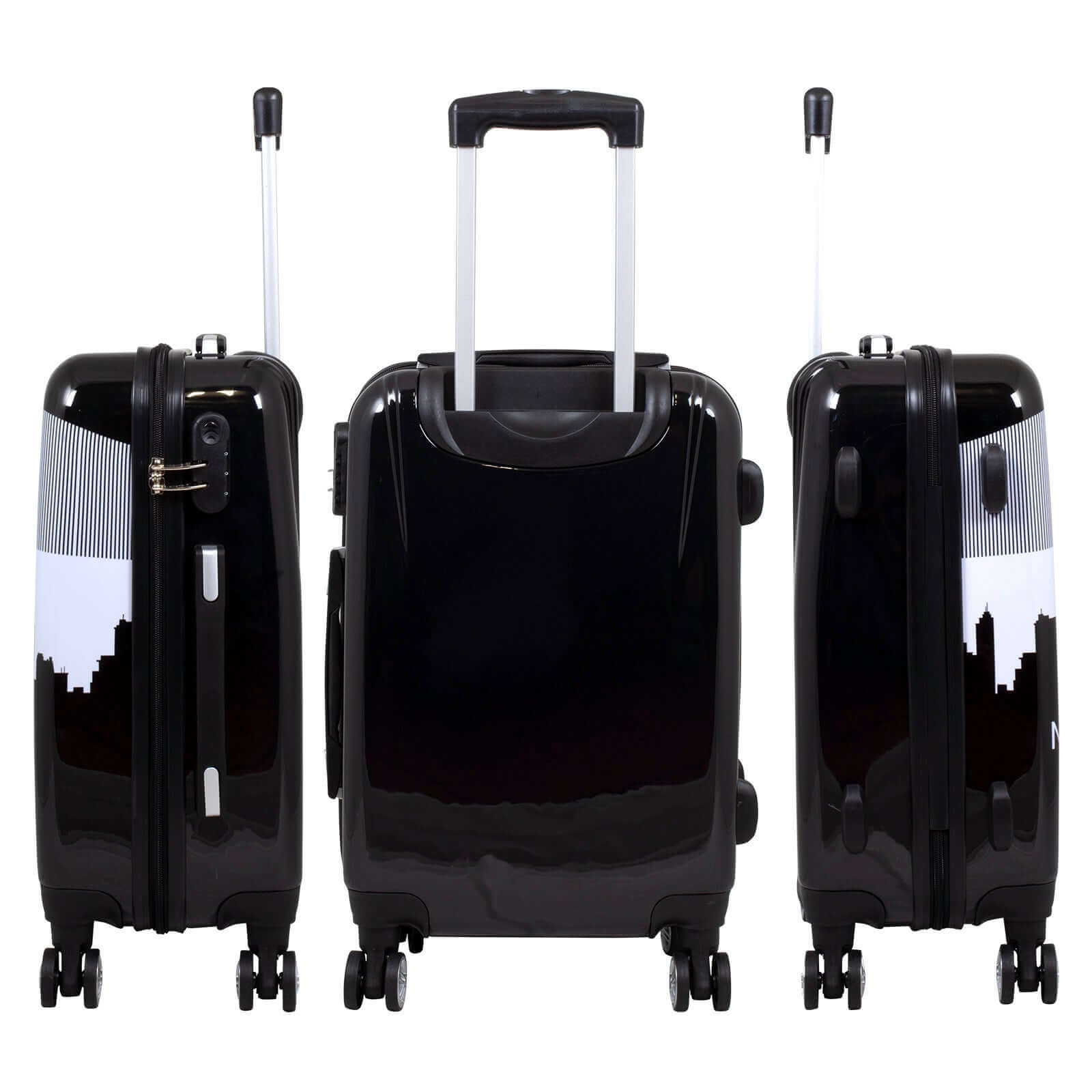 Motivkoffer und Kofferset 3tlg Manhattan