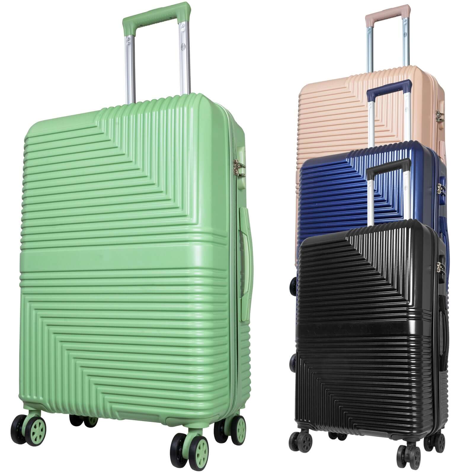 ABS mittlerer Reisekoffer Barcelona - Größe M