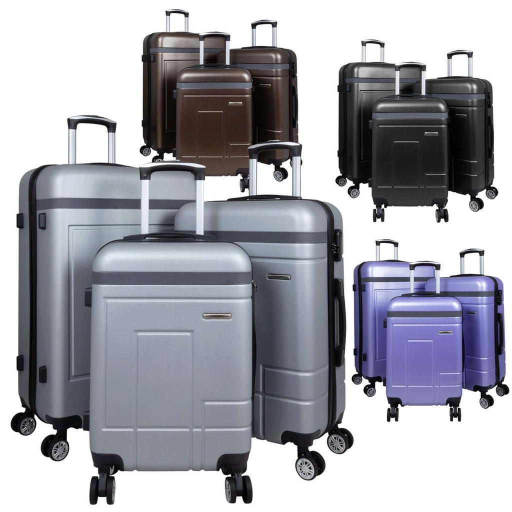 ABS Kofferset 3tlg Genf