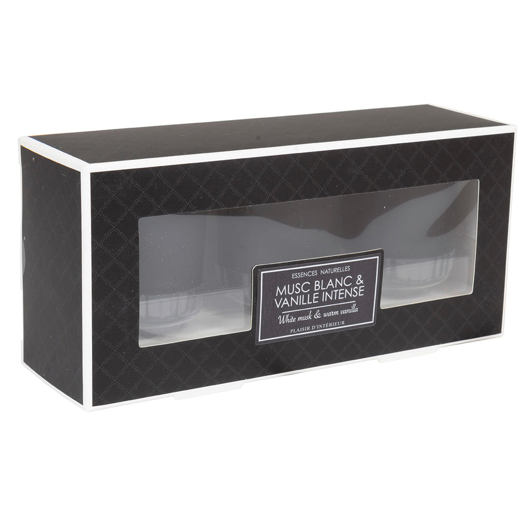 Duftkerze 3er Set im Glas