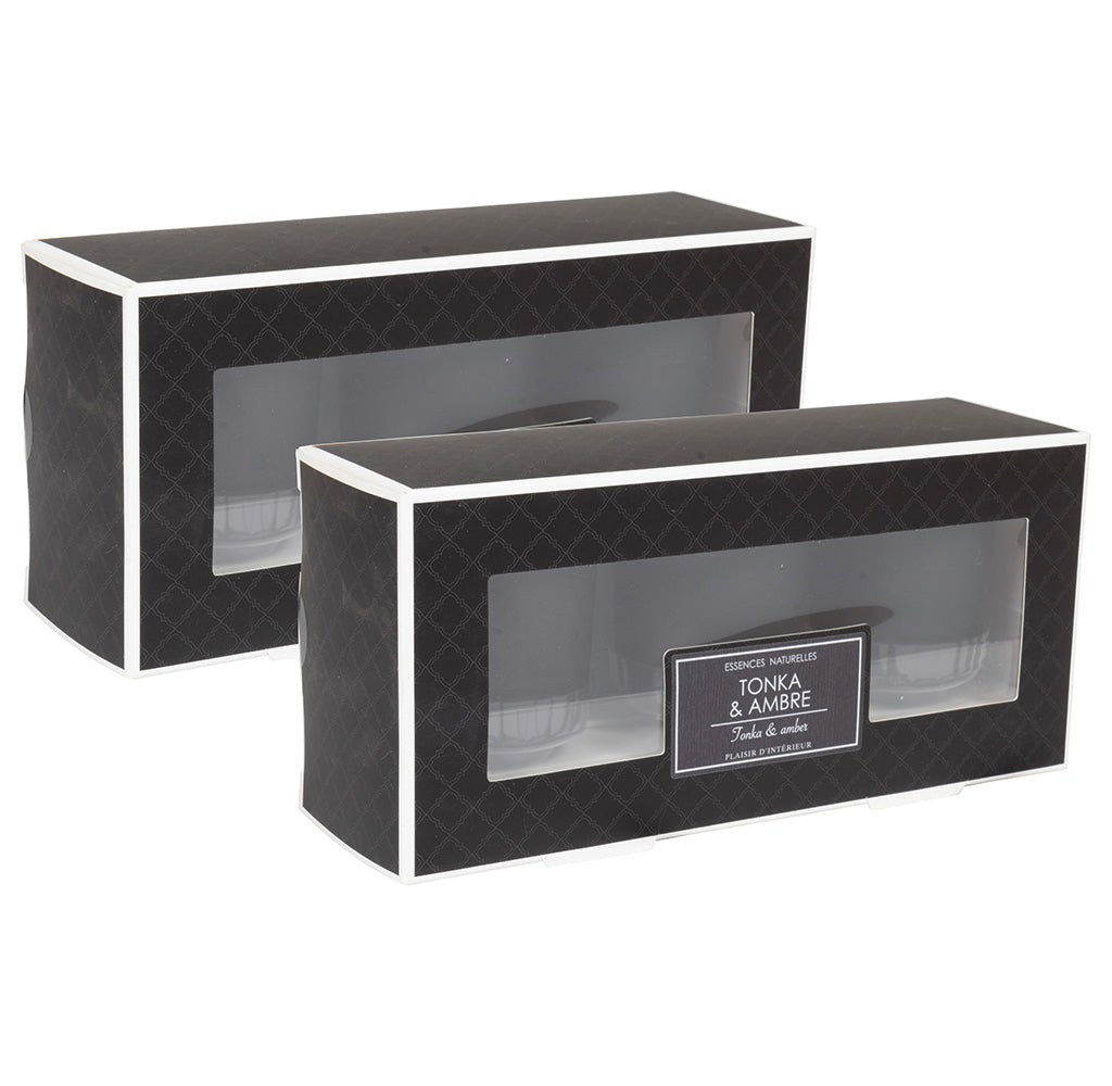 Duftkerze 3er Set im Glas