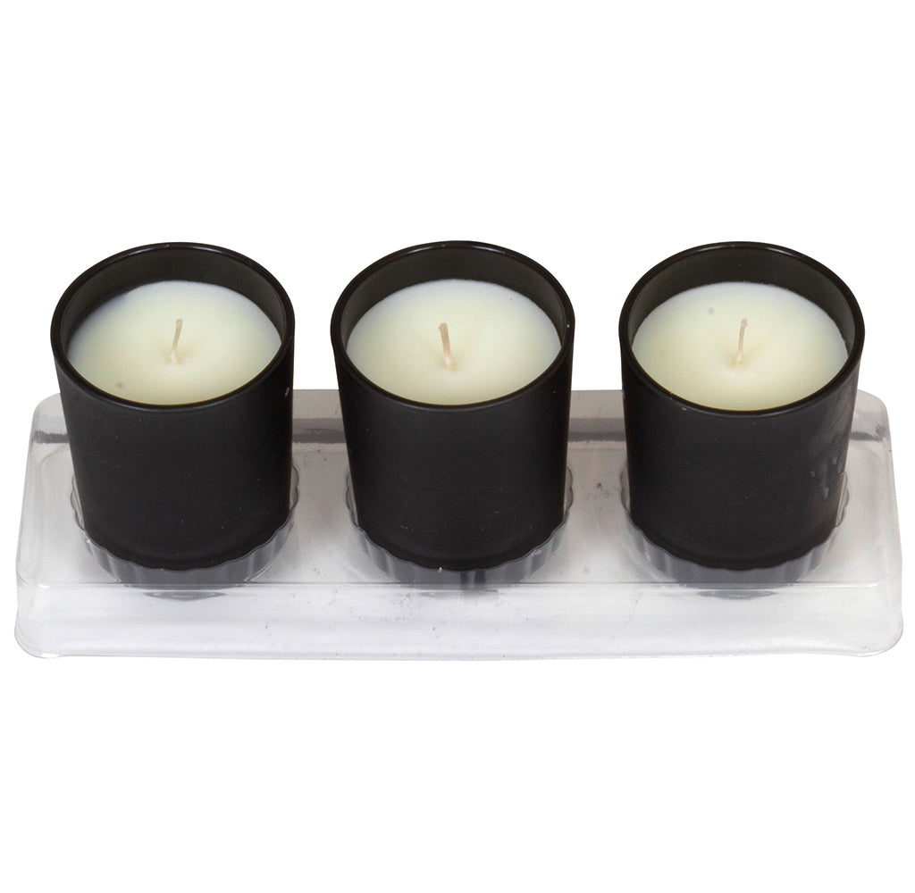 Duftkerze 3er Set im Glas