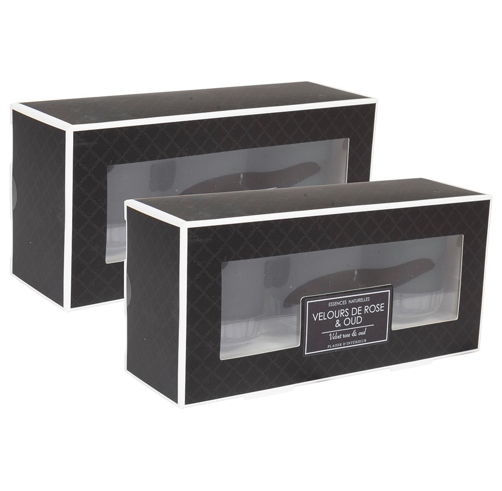 Duftkerze 3er Set im Glas