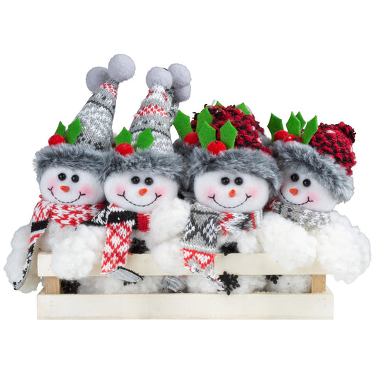 Baumschmuck Schneemann 14cm im 12er Set