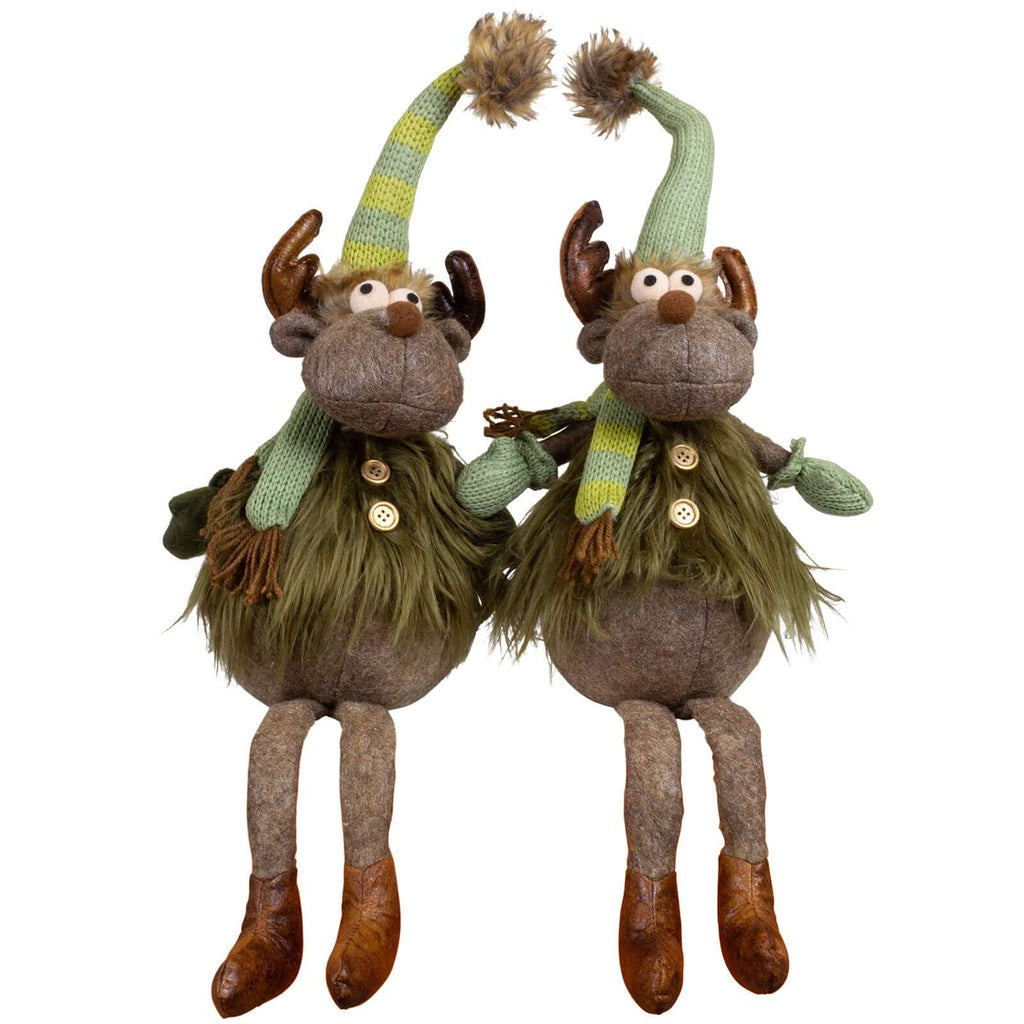 Elch 33cm (65cm) Kantenhocker, 2 Stück