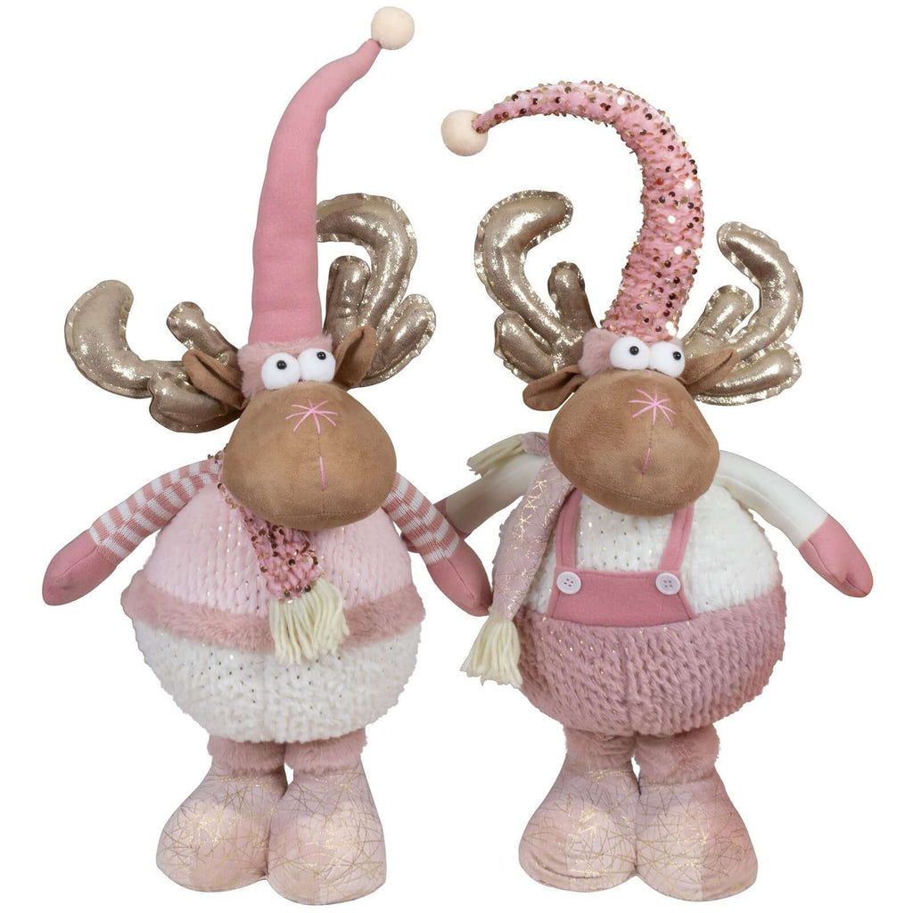 Elch ausziehbar 53-73cm (78-98cm), 2 Stück