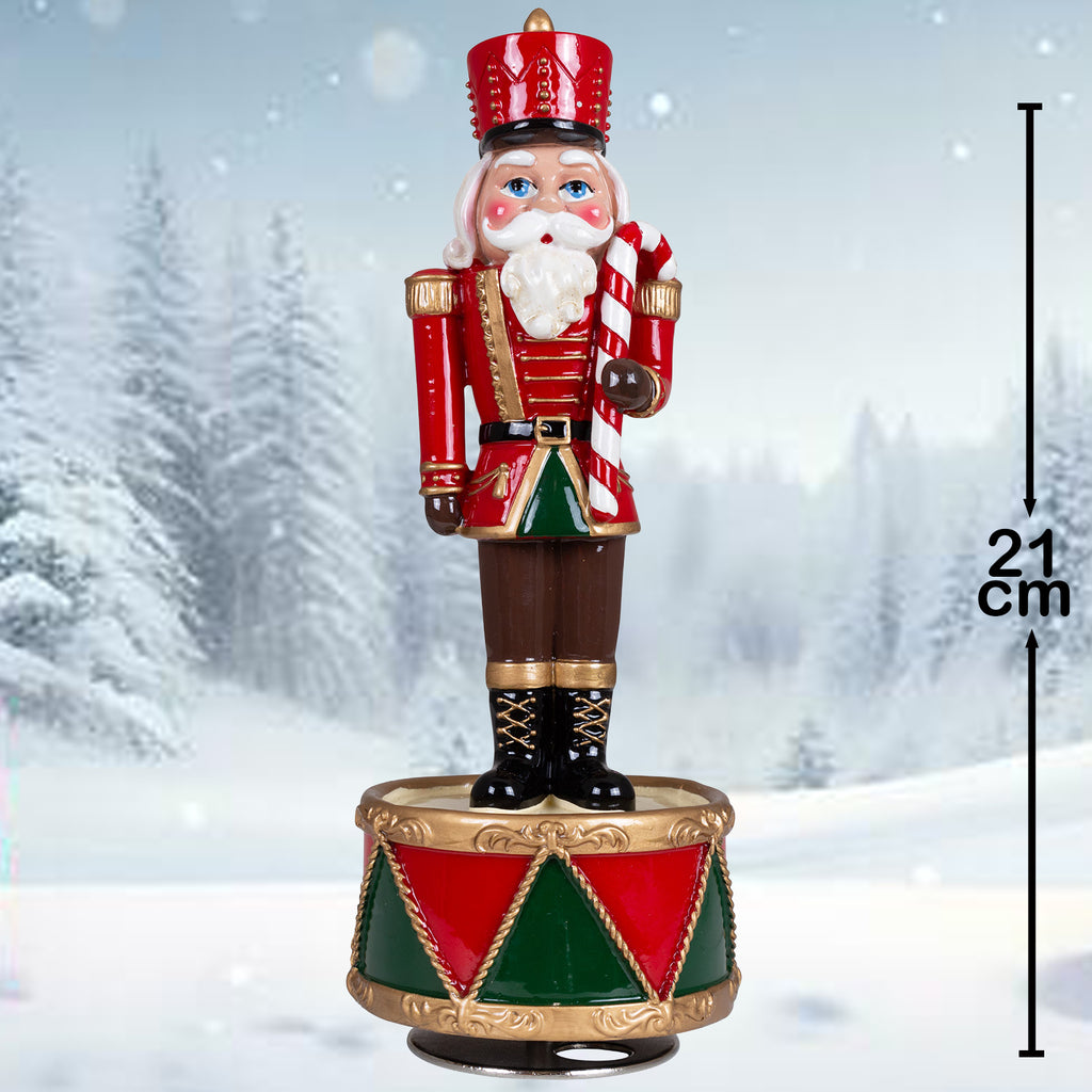 Spieluhr Nussknacker 21cm
