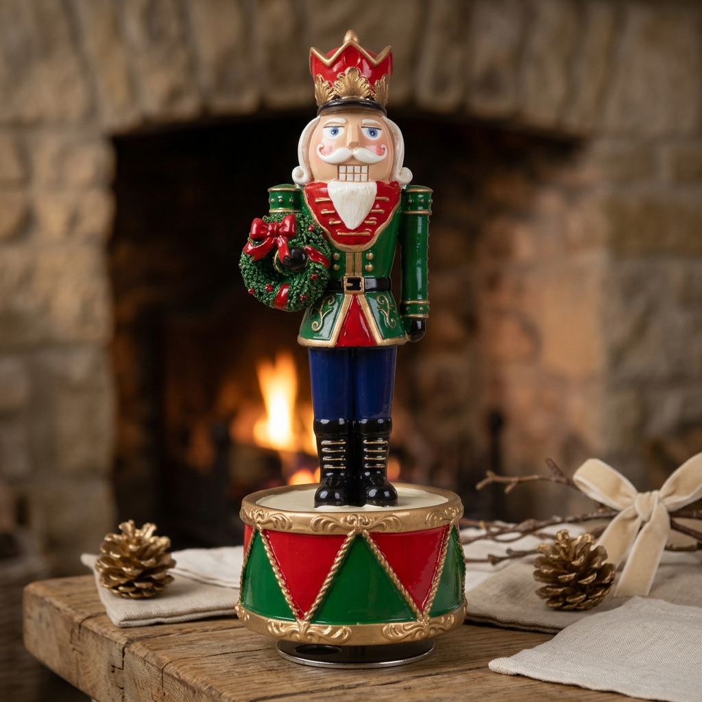 Nutcracker Music Box 21cm