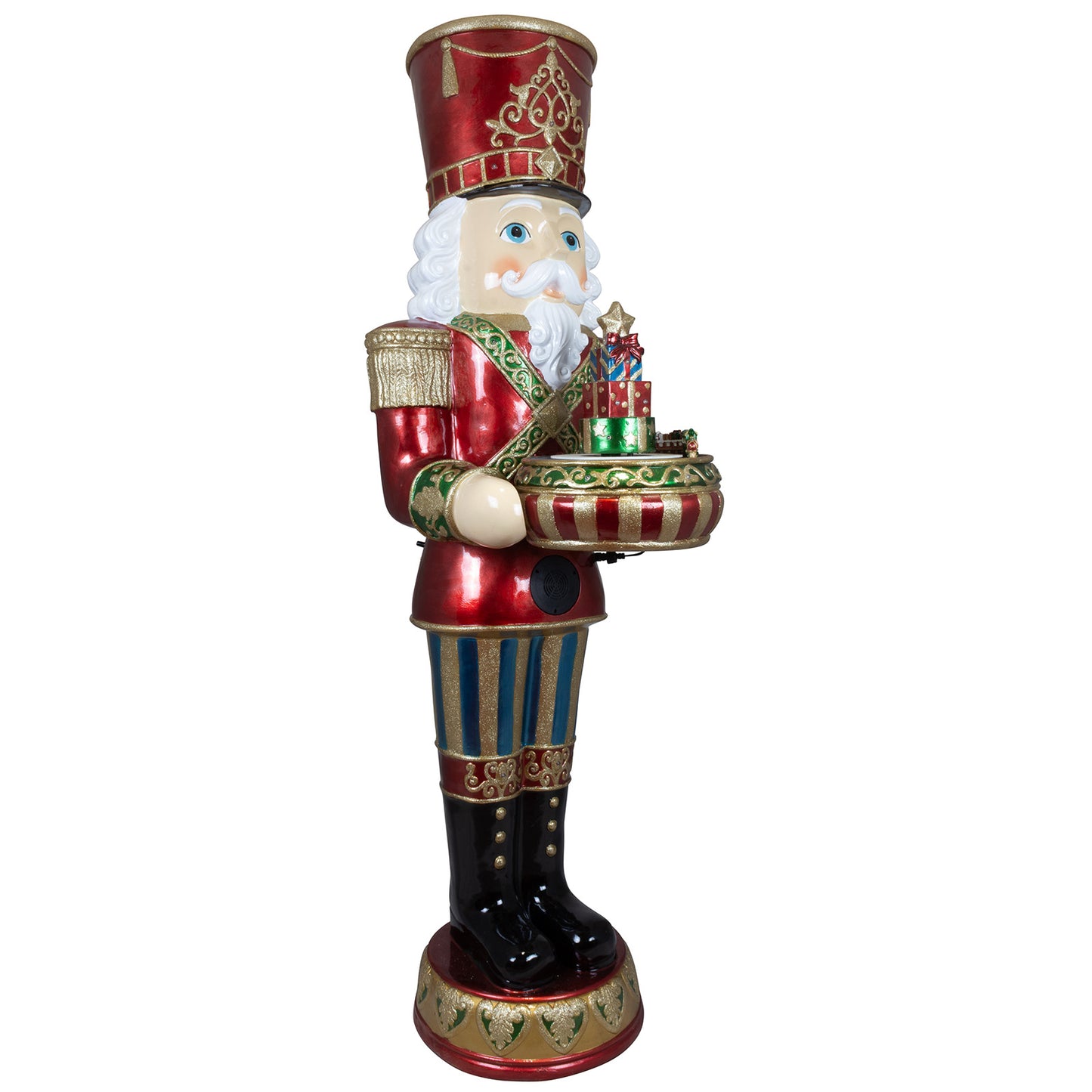 LED XL Nußknacker 152cm mit Musik