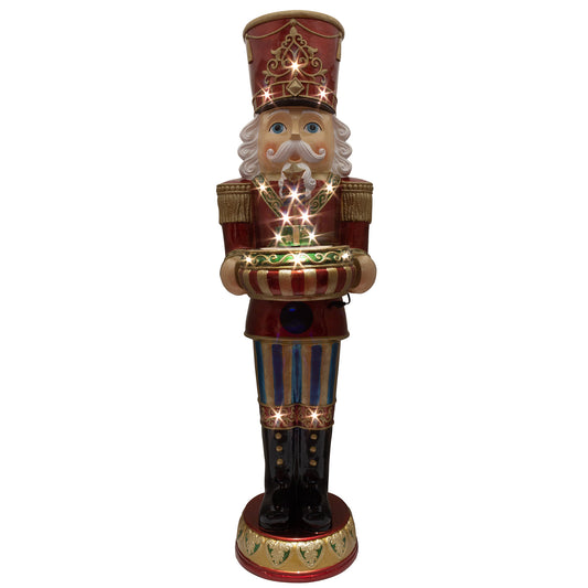 LED XL Nußknacker 152cm mit Musik